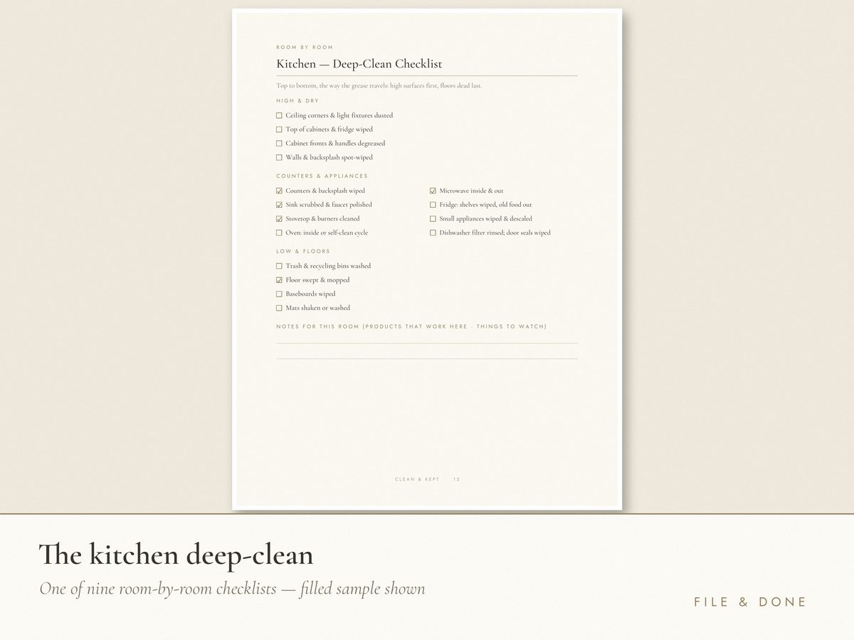 Clean & Kept — Whole-Home Cleaning System — image 3