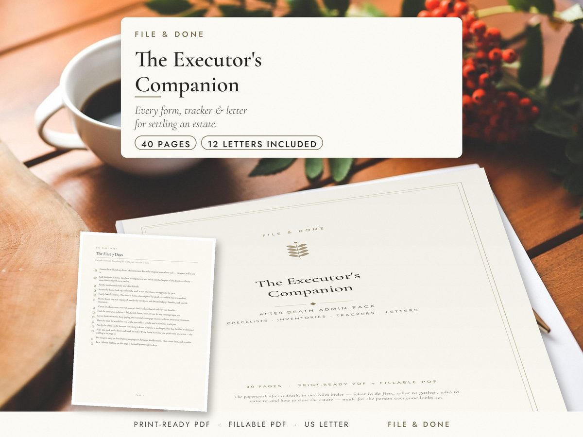 Executor’s Companion — cover