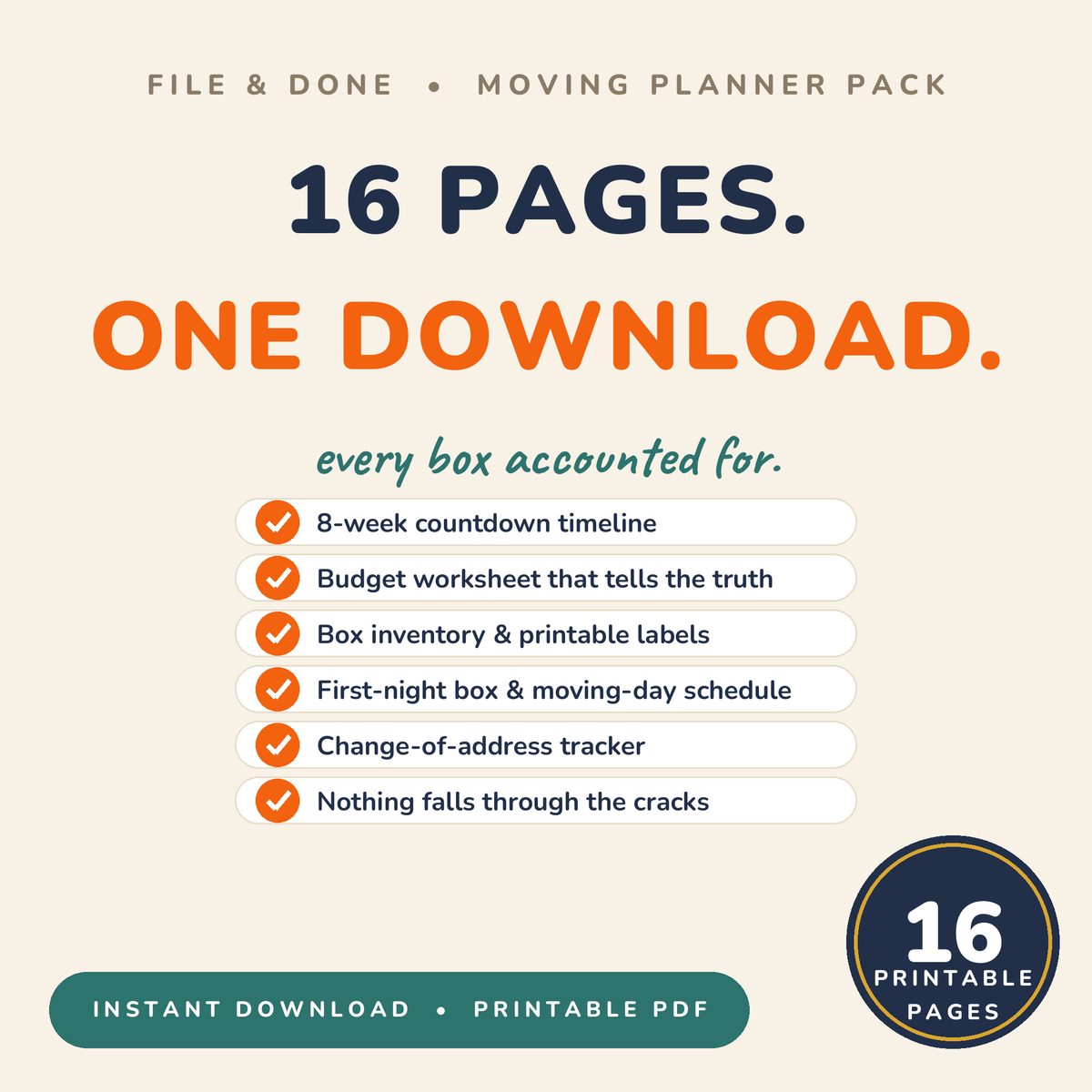 Moving Planner Pack — image 3